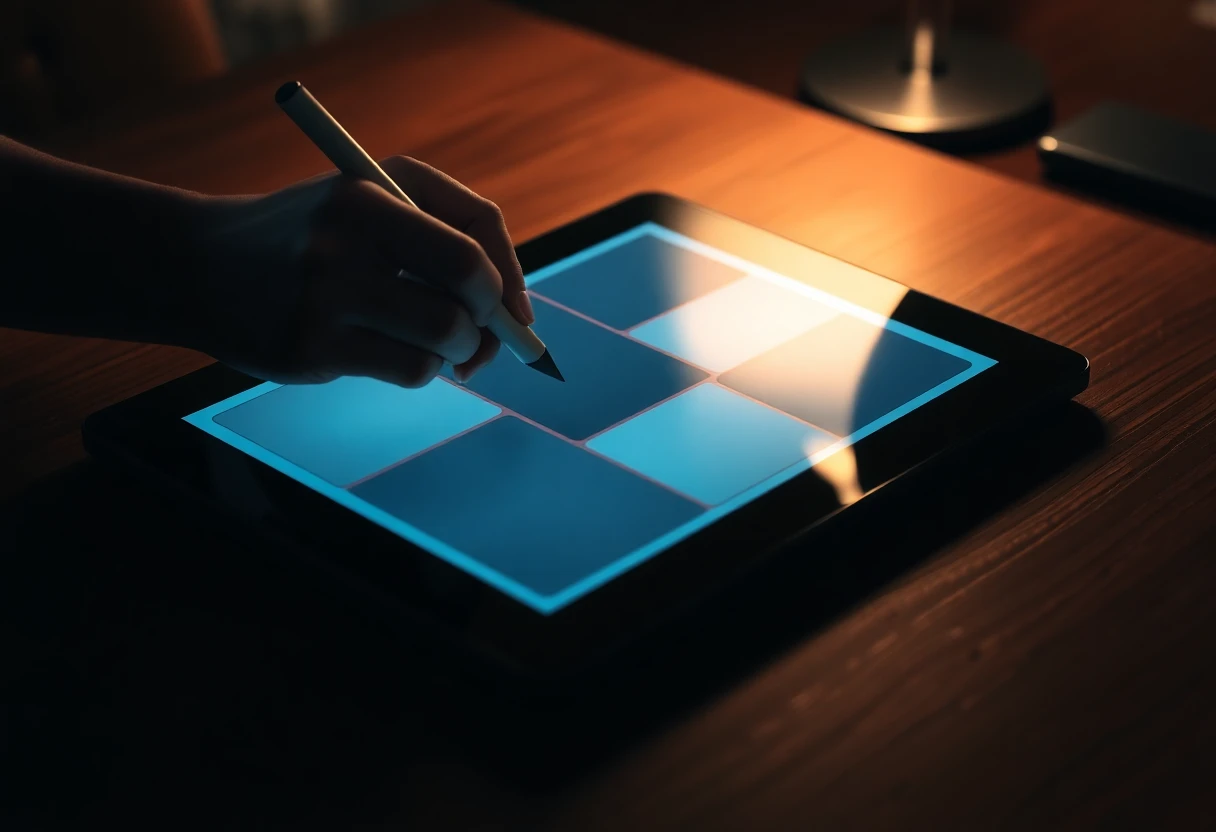 Professional showcase