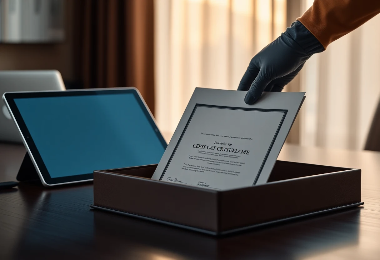 Professional showcase