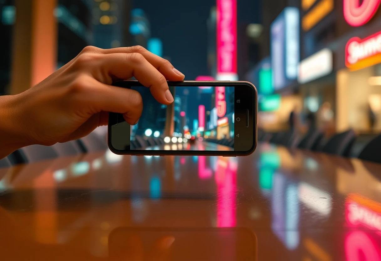 Professional showcase