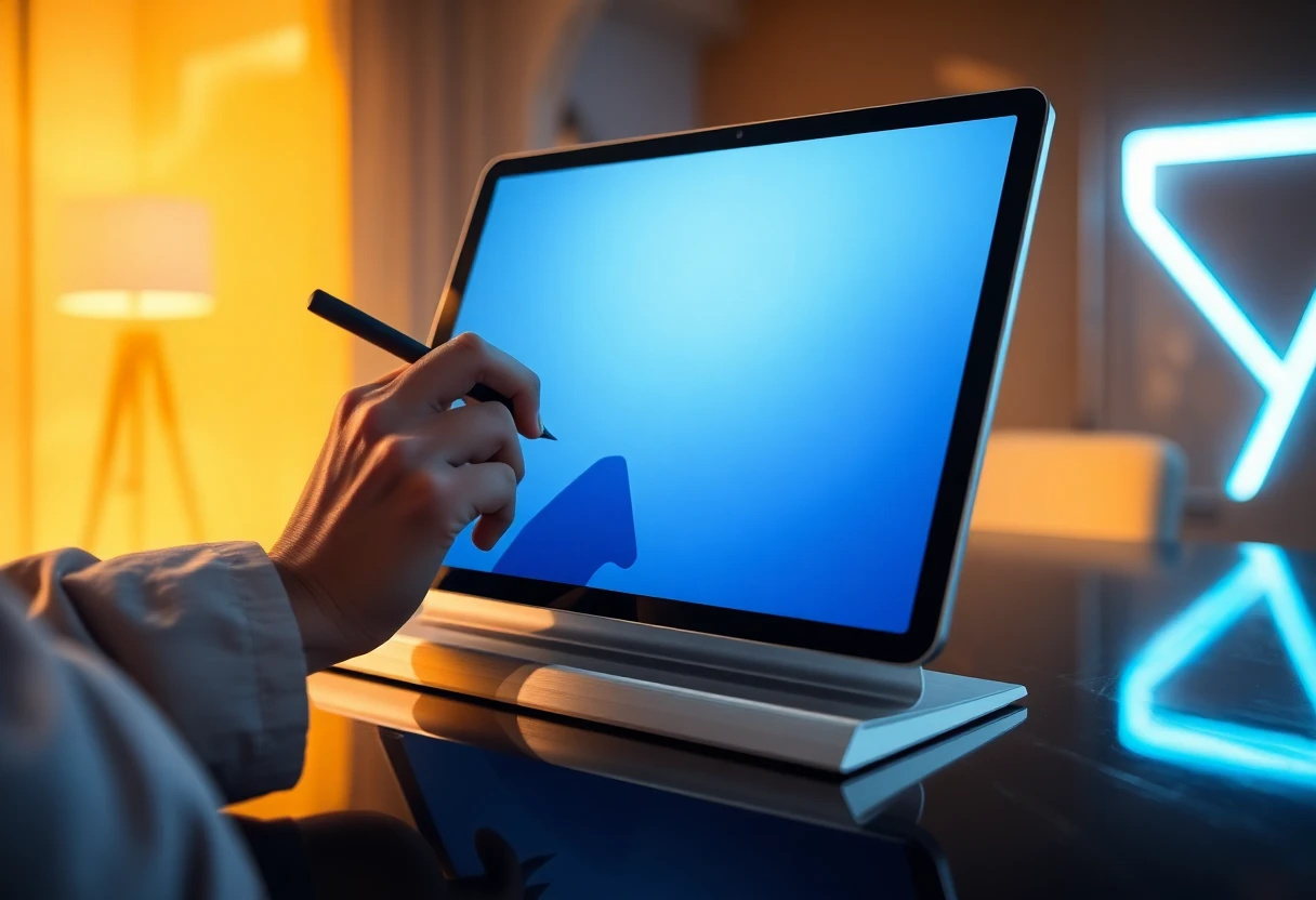 Professional showcase