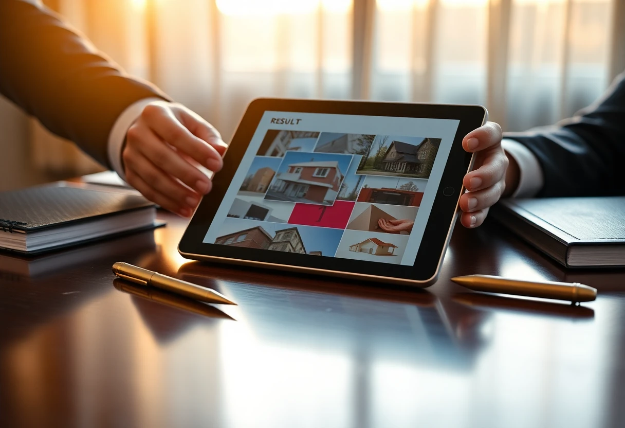 Professional showcase