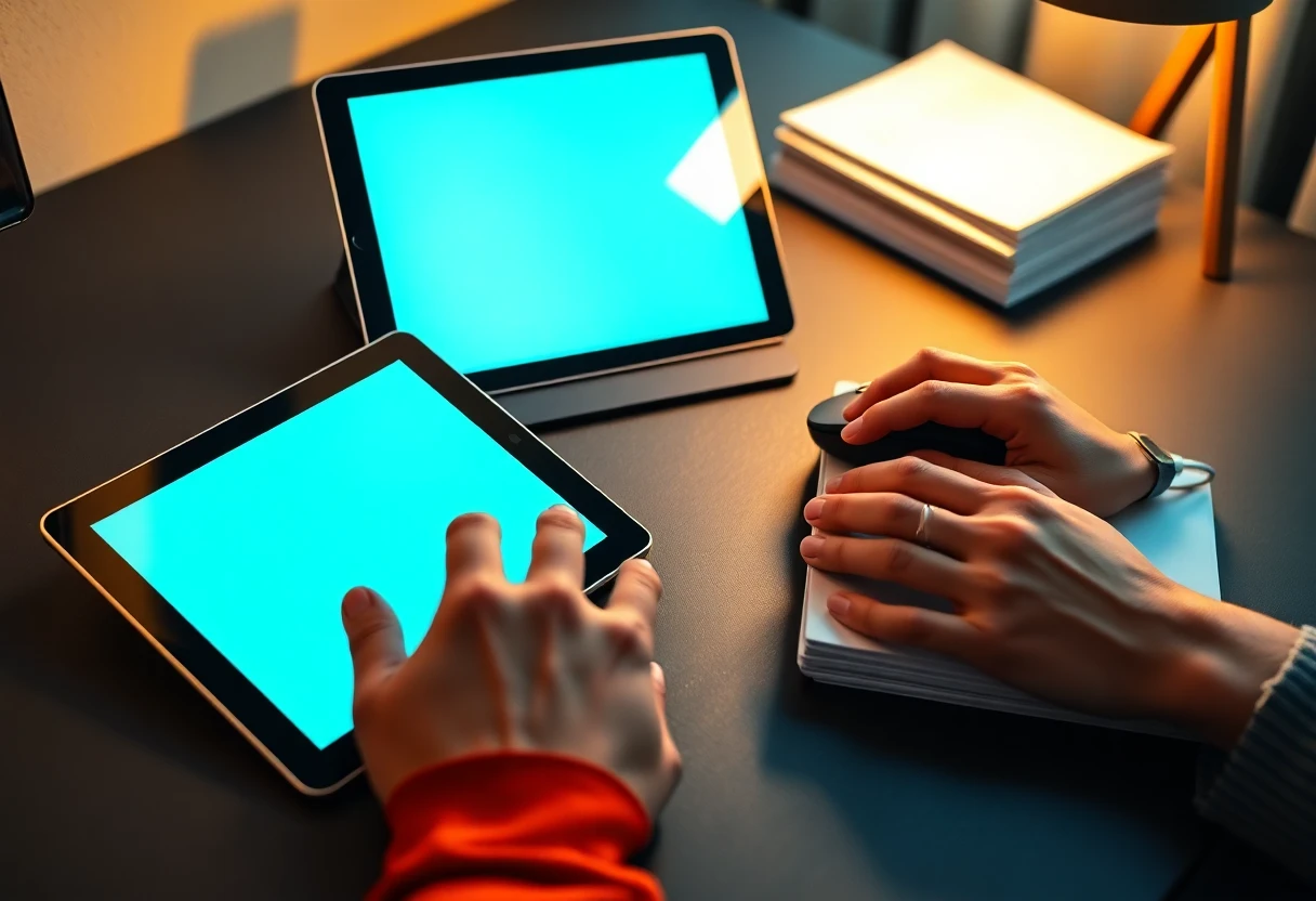 Professional showcase