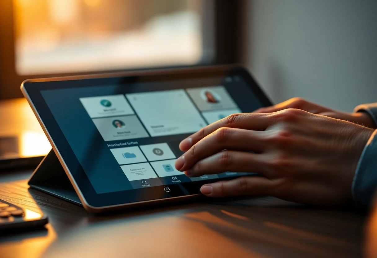 Professional showcase